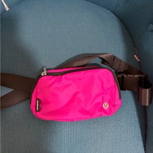 lululemon athletica Bright Pink Crossbody Belt Bag